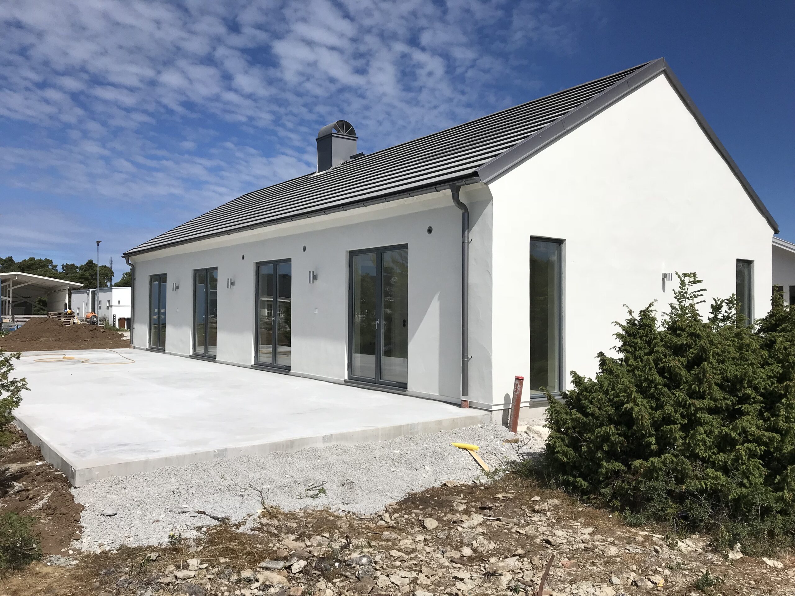 Nordicflexhouse is delivering green villa houses to Gotland, produced in Denmark